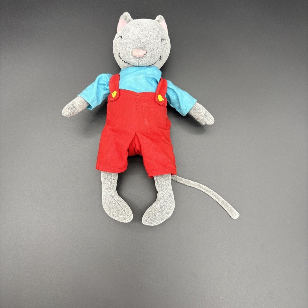 Vintage 1994 Kevin Henkes OWEN Mouse Plush Merrymakers Book Character Toy 9"